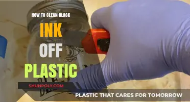 Effective Methods to Remove Black Ink Stains from Plastic Surfaces