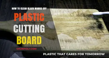 Effective Tips to Remove Black Marks from Plastic Cutting Boards