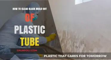 Effective Methods to Remove Black Mold from Plastic Tubes Safely