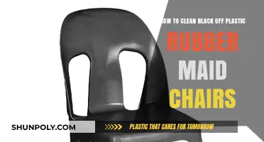 Effective Tips to Remove Black Stains from Plastic Rubbermaid Chairs