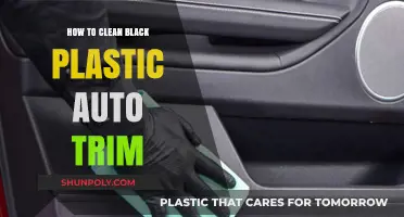 Restore Your Car's Shine: Effective Cleaning Tips for Black Plastic Trim