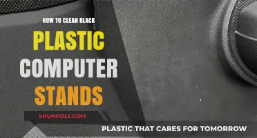 Effective Cleaning Tips for Black Plastic Computer Stands: A Step-by-Step Guide