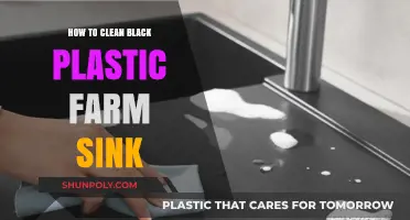 Effective Cleaning Tips for Your Black Plastic Farm Sink