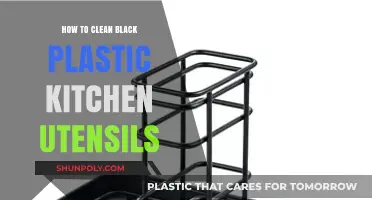 Effective Tips for Cleaning Black Plastic Kitchen Utensils Easily