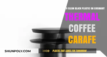 Restore Your Cuisinart Carafe: Easy Black Plastic Cleaning Tips