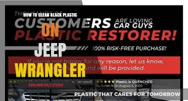Revive Your Jeep Wrangler's Black Plastic Trim: Easy Cleaning Tips