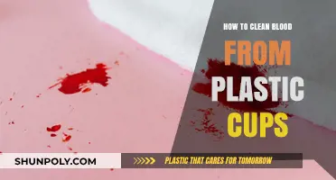 Effective Tips for Removing Blood Stains from Plastic Cups Easily