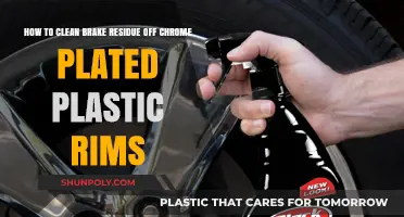 Effective Methods to Remove Brake Residue from Chrome Plastic Rims