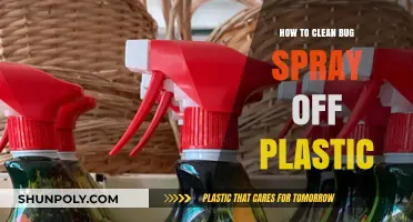 Effective Ways to Remove Bug Spray Stains from Plastic Surfaces
