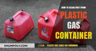 Best Ways to Clean Dust from Plastic Gas Containers