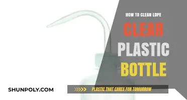 Effective Cleaning Tips for LDPE Clear Plastic Bottles at Home