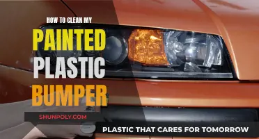 The Best Way to Clean Painted Plastic Bumpers