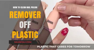 Easy Steps to Remove Nail Polish Remover Stains from Plastic Surfaces