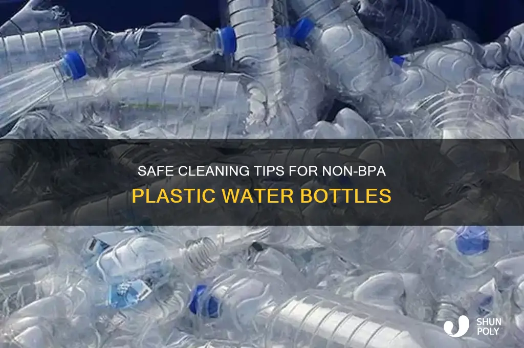 how to clean non bpa free plastic water bottle