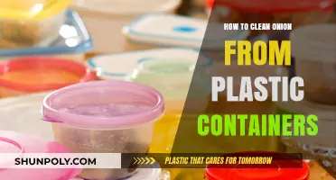 Eradicate Onion Odor from Plastic Containers: A Step-by-Step Guide