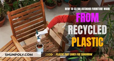 Eco-Friendly Guide: Cleaning Recycled Plastic Outdoor Furniture