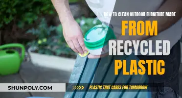 Cleaning Outdoor Recycled Plastic Furniture: Easy Maintenance Guide