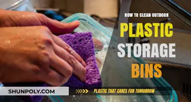 Easy Steps to Clean and Maintain Outdoor Plastic Storage Bins