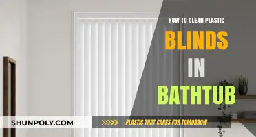 Effortless Bathtub Cleaning Tips for Sparkling Plastic Blinds at Home