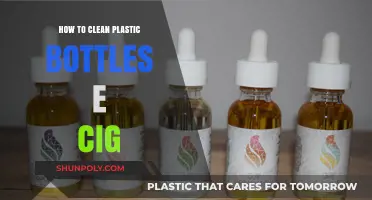 Effective Cleaning Tips for Your Plastic E-Cig Bottles