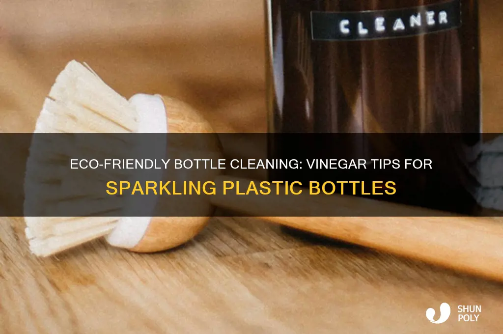 how to clean plastic bottles with vinegar