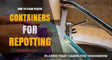 Spring Cleaning: Refresh Plastic Pots for Repotting