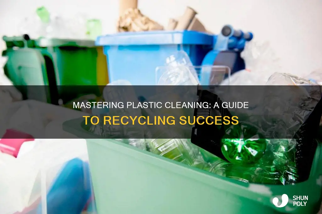 how to clean plastic for recycling