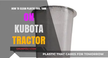 Effective Cleaning Tips for Your Kubota Tractor's Plastic Fuel Tank
