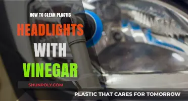 Revive Cloudy Plastic Headlights: Easy Vinegar Cleaning Guide