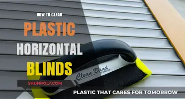 Efficiently Clean Plastic Horizontal Blinds: A Step-by-Step Guide