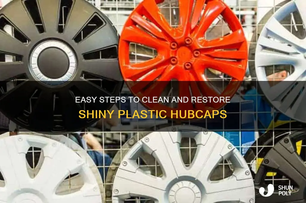 how to clean plastic hubcaps