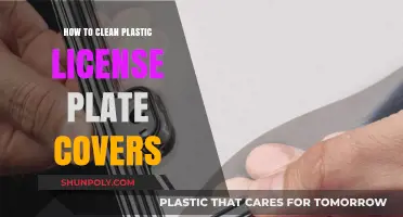 Easy Steps to Clean and Maintain Plastic License Plate Covers
