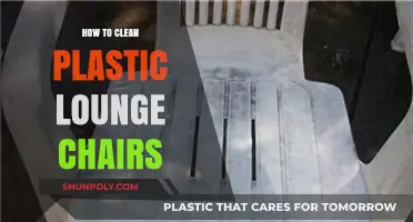 Effective Tips for Cleaning and Maintaining Plastic Lounge Chairs