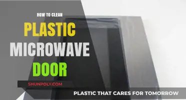 Effective Tips for Cleaning Your Plastic Microwave Door Easily