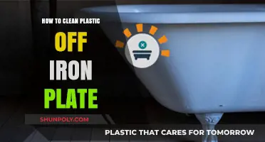 Effective Methods to Remove Plastic Residue from Iron Plates