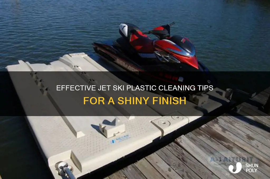 how to clean plastic on jet ski