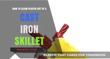 Effective Methods to Remove Plastic Residue from Cast Iron Skillets