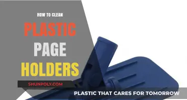 Easy Steps to Clean and Maintain Plastic Page Holders