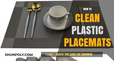 Easy Tips for Cleaning and Maintaining Plastic Placemats at Home