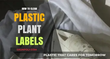 Effective Tips for Cleaning and Preserving Plastic Plant Labels