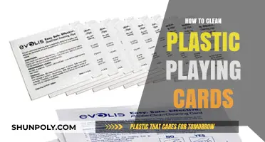 Effective Cleaning Tips for Maintaining Your Plastic Playing Cards