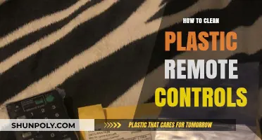 Easy Steps to Clean and Disinfect Plastic Remote Controls
