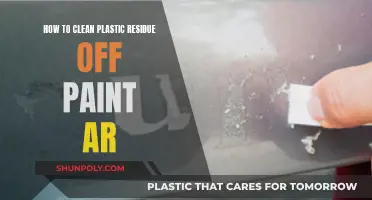 Cleaning Plastic Residue Off Your Paint: Easy and Effective Methods