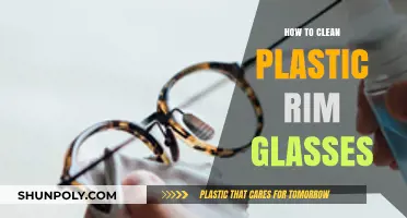 Easy Steps to Clean and Maintain Your Plastic Rim Glasses