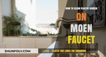 Easy Steps to Clean Your Moen Faucet's Plastic Screen