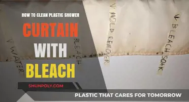 Effective Bleach Cleaning Tips for Your Plastic Shower Curtain