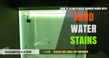 Effective Ways to Remove Hard Water Stains from Plastic Shower Doors