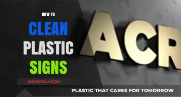 Effective Tips for Cleaning and Maintaining Plastic Signs Easily