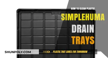 Easy Steps to Clean Your Simplehuman Plastic Drain Trays