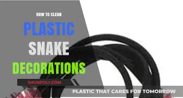 Easy Steps to Clean and Maintain Your Plastic Snake Decorations